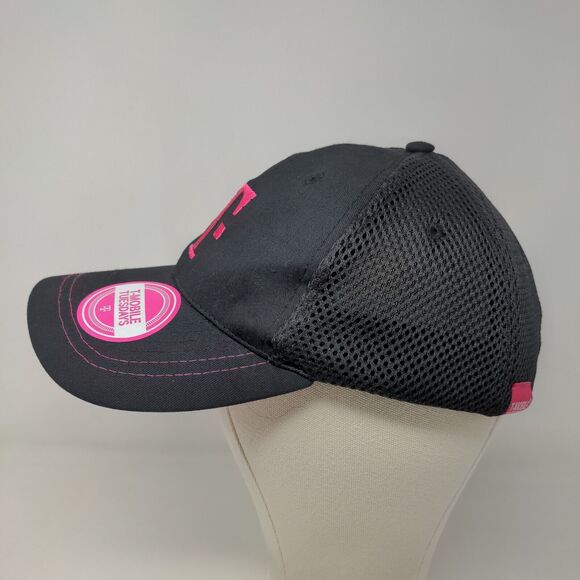 T-Mobile Tuesdays Women's Strapback Mesh Back Hat Black Size OSFA Embroidered - Picture 3 of 7